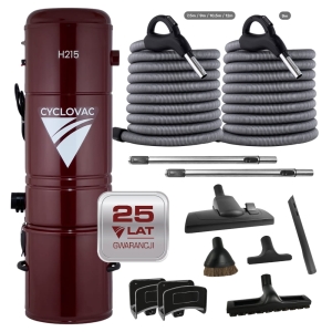 Odkurzacz Centralny CycloVac H215 + Zestaw Magnum Max