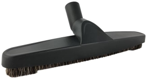 Szczotka Dustoff z naturalnym włosiem do podłóg bez kółeczek 30cm, czarna