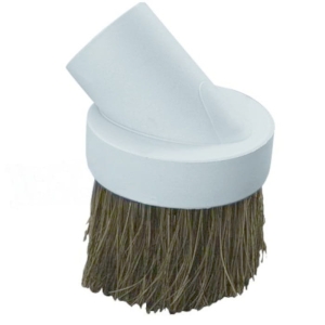 Szczotka Klimawent Pyton okrągła z naturalnym włosiem 6cm, biała