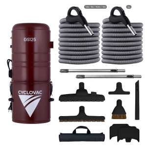 Odkurzacz Centralny CycloVac GS125 + Zestaw ERGO MAX