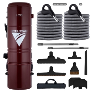 Odkurzacz Centralny CycloVac H215 + Zestaw ERGO MAX