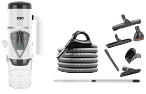 Odkurzacz Centralny Aspilusa IZZY 550 + Zestaw PREMIUM