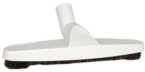 Szczotka Borysowsk z naturalnym włosiem do podłóg bez kółeczek 30cm, biała