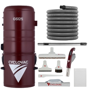 Odkurzacz Centralny CycloVac GS125 + Zestaw Retraflex