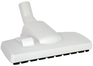 Szczotka Moderno do dywanów i podłóg z klawiszem dwufunkcyjna 28cm, biała