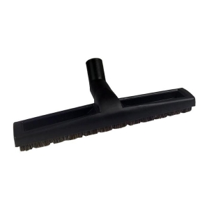 Szczotka Moderno z naturalnym włosiem do podłóg z kółeczkami 35cm, czarna
